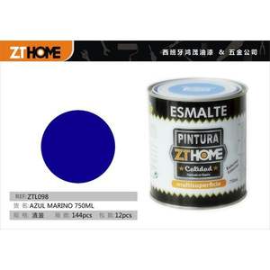 Peinture époxy pour sols en conserve AZUL MARINO 750ML - Product Image 3