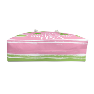 AKA Pretty Girl Weekender <b>Bag</b> Personalized AKA Apparel Probate Gift Travel Tote Greek Life <b>Overnight</b> Carryall <b>Bag</b> - Product Image 4