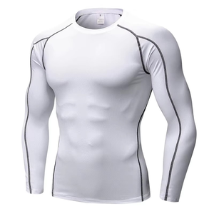 T-shirt de compression à manches courtes pour homme, de haute qualité, pour entraînement MMA et BJJ - Product Image 3