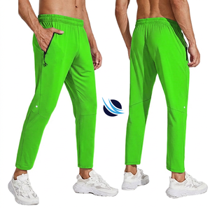 Pantalon de sport décontracté léger pour homme, coupe droite ample, en toile respirante et très élastique, idéal pour le fitness et la course en extérieur - Product Image 5