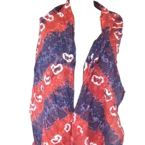 BANDHANI TIE DYE ÉCHARPE Premium Coton Lourd Élégant Design Traditionnel Respirant Doux Écharpe Tissée Léger Confort pour - Product Image 1