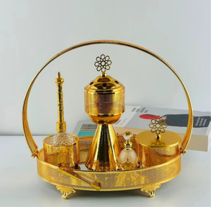 ชุดกระถางธูปทรงโค้งหรูหรา Royal Arched Basket รุ่น WT-603SET – ขายส่ง - Product Image 1