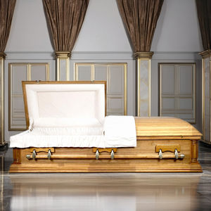 Ataúdes de madera dura de estilo norteamericano de alta calidad del fabricante Heritage, venta al por mayor, urnas funerarias, ataúd internacional - Product Image 3