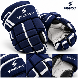 Maillot de hockey sur glace pour homme SINEWY SPORTS, manches longues, col en V, sublimé, polyester 400g, évacuation de l'humidité, automne, nom d'équipe personnalisé - Product Image 6