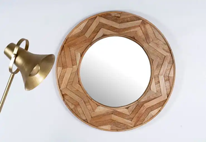 wooden Inlay <b>Mirror</b> for Christmas Design Custom Bone Inlay <b>Mirror</b> Vintage <b>Mirrors</b> Custom Design - Product Image 5