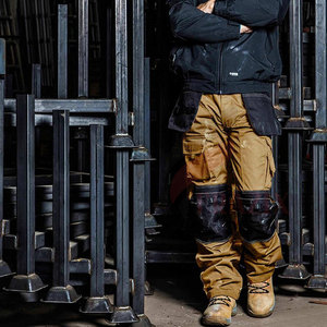 Pantalons de travail fiables, pantalons utilitaires durables avec poches pratiques pour les ouvriers d'usine et les artisans. - Product Image 6