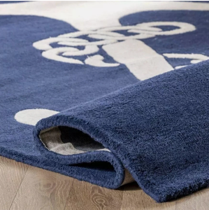 Tapis en laine faits à la main, motif géométrique moderne, écologiques, antidérapants, à poils moyens, taille personnalisée, pour usage domestique et commercial - Product Image 2