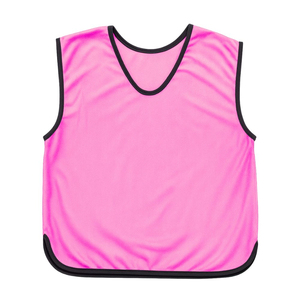 Chaleco Deportivo Unisex Azul sin Mangas de Secado Rápido, con Rayas de Poliéster, Logotipo Personalizado, para Todas las Temporadas, Práctica y Entrenamiento de Equipos para Adultos - Product Image 5