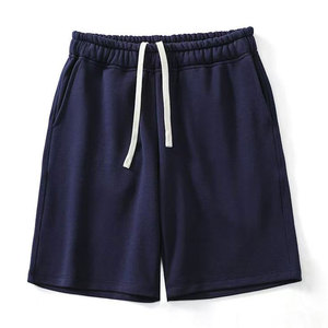 Pantalones Cortos Bermuda de Algodón de Color Sólido 2026, Cintura Elástica con Cordón, Pantalones Cortos Deportivos Transpirables de Punto para Hombre y Mujer - Product Image 3