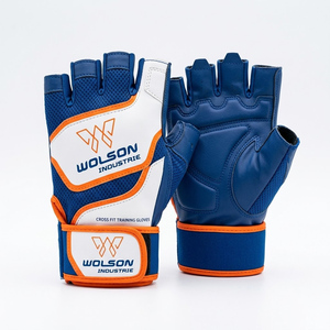 Premium Half Finger Weightlifting <b>Gloves</b> Comfortable Grip Workout Fitness <b>Training</b> Support for Men and Women Daily Use. - Product Image 1
