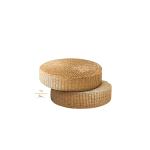 Handwoven Water Hyacinth Cushion Pad Eco Friendly Natural Seat Cushion for Home Decor Living Room - Product Image 6