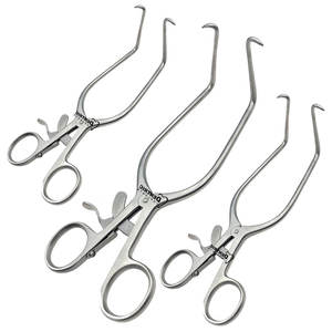 Retractor de Huesos de Acero Inoxidable Weitlaner de 2 Garras, Autoajustable, para Cirugía Ortopédica Veterinaria Manual, Certificado CE DI-CVSI154 Clase - Product Image 2