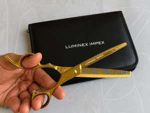 Premium Pet Grooming <b>Scissors</b> Set Made High Quality Stainless Steel Professional <b>Dog</b> Cat Hair Cutting Kit Titanium Coated - Product Image 2