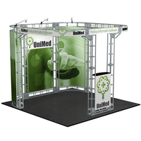 Structure de scène rotative DMX en aluminium pour éclairage de club