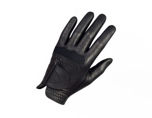 Guantes de Golf DARIB IMPEX de Piel de Cabra Negros Antideslizantes Transpirables con Cierre de Tirón para Hombre Deportivos con Relieve - Product Image 2