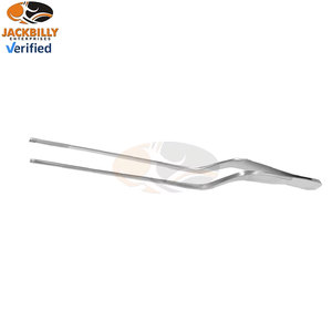 Pinzas para Oídos JACKBILLY con Forma de Bayoneta y Punta Serrada, Instrumentos Quirúrgicos ORL de Acero Inoxidable de Alta Calidad - Product Image 2