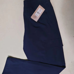 กางเกงวอร์มผ้าแคนวาสแปนเด็กซ์สำหรับผู้ชาย, กางเกงกีฬาลำลองกันรอยยับเอวกลางน้ำหนักเบา - Product Image 6