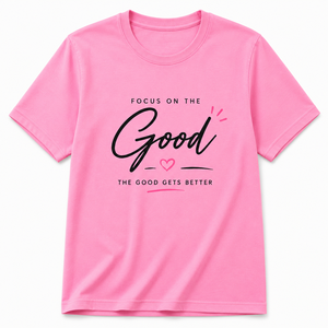 เสื้อยืดลำลองผู้หญิงสีลาเวนเดอร์ คอกลม แขนสั้น พิมพ์ลายแบบรีดร้อน ผ้าฝ้าย 100% ระบายอากาศได้ดี ทรงเข้ารูป ใส่ได้ทุกฤดู - Product Image 1