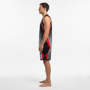 Oferta Relámpago: Uniforme de Baloncesto al Por Mayor, Nuevo, Moderno, Personalizado con Nombre de Equipo, Manga Corta, Secado Rápido - Product Image 5