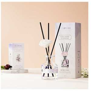 BLOOMING Decorative <b>Reed</b> <b>Diffuser</b> Aroma Oil Fragrance Set Room Scent Air Freshener <b>for</b> Living Room Bedroom Office - Product Image 1