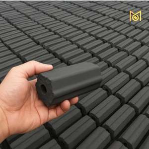 Briquetas de Carbón Vegetal de Madera Dura Hexagonales a Granel de 50 mm, Alto Valor Calorífico para Restaurantes, Servicios de Catering, Suministro para Barbacoas, Fabricante de la India - Product Image 1