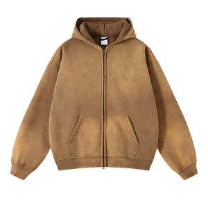 Wholesale Custom Cotton Fleece Hoodies OEM Manufacturer Private <b>Label</b> High GSM Bulk Production Hooded Sweatshirt Supplier - Product Image 5