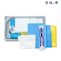 Kit de pansement chirurgical stérile jetable EOS pour dialyse et changement de pansement, certifié CE et ISO