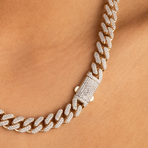 925 <b>Solid</b> <b>Silver</b> 22 Inch 12mm Width Customized Hip Hop Style Moissanite Wedding for Certified Cuban Link Handmade Chain Unisex - Product Image 5