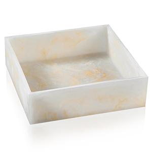 Tazón Decorativo de Resina con Efecto Mármol de Lujo, Tazón Redondo Moderno para Servir, Centro de Mesa Elegante, Tazón para Frutas, Decoración para el Hogar, Regalo - Product Image 6