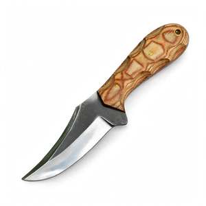 เครื่องมืออเนกประสงค์ปลายแหลมเหล็กทำมือ ด้ามไม้ลายหยัก ตกแต่งด้วยโลหะ - Product Image 5
