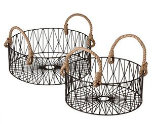 Cesta de Alambre Metálica para Frutas, Cesta de Almacenamiento de Alambre para Encimera, Cocina, Sala de Estar, Organización del Hogar - Product Image 5