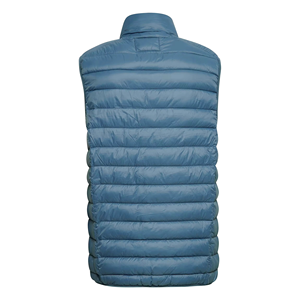 เสื้อกั๊กผ้าแคนวาสบุใยสังเคราะห์คุณภาพสูงสำหรับผู้ชาย ลดราคาพิเศษ ไซส์ใหญ่ กันน้ำ ใส่ได้สองด้าน สำหรับฤดูหนาว รับผลิตแบบ OEM ออกแบบโลโก้ตามสั่ง - Product Image 2