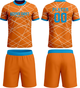 ชุดยูนิฟอร์มฟุตบอล ชุดฟุตบอล เสื้อฟุตบอลแบบกำหนดเอง เสื้อและกางเกงฟุตบอล ชุดยูนิฟอร์มทีมฟุตบอล แบบซับลิเมชั่น - Product Image 1