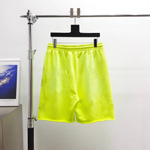 Shorts décontractés pour hommes en coton 100% respirant, taille mi-haute, imprimé puff, haute qualité - Product Image 4
