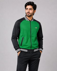 <b>Men</b> Compact Varsity <b>Jacket</b> Fashion Baseball Bomber Coat with Compact Varsity <b>Jacket</b> Long Sleeve Front Comfortable <b>Lightweight</b> - Product Image 3