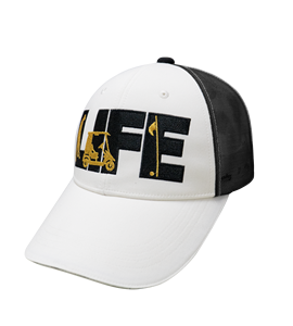 หมวกเบสบอลกอล์ฟผ้าสแปนเด็กซ์โพลีเอสเตอร์100% ระบายอากาศได้ดีน้ำหนักเบาสไตล์สปอร์ตพร้อมคุณสมบัติป้องกันรอยยับ - Product Image 2