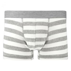 Bóxer XL para hombre al por mayor OEM ropa interior personalizada en Bangladesh 100% algodón Spandex tejido de punto talla grande característica - Product Image 1