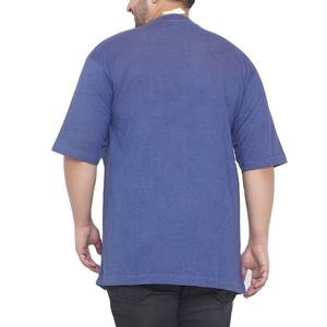 Fantaisie fait grande taille hommes T-shirts personnalisés t-shirts 100% coton t-shirt pour hommes tissu respirant grande taille hommes t-shirts - Product Image 5