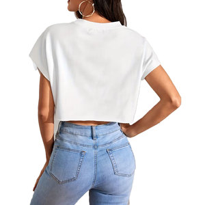 Top Corto para Mujer, Diseño Moderno y Elegante, Tejido Elástico Altamente Transpirable, Costuras Perfectas, Ideal para Uso Diario - Product Image 3