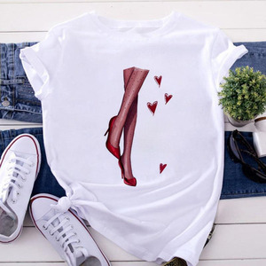 Camiseta Moderna con Estampado Gráfico Personalizado OEM para Hombre y Mujer, Elegante, 100% Algodón, Informal, Ecológica, Transpirable, a la Moda - Venta al por Mayor - Product Image 1