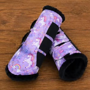Ensemble de tapis de selle personnalisés pour chevaux, respirant et à séchage rapide, pour le saut d'obstacles, avec voile anti-mouches et bandages de protection pour les jambes, pour les sports équestres en extérieur - Product Image 6