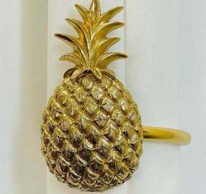 Sujetadores de cortina de piña natural, ganchos de latón fundido a la cera perdida, accesorios de ferretería, artesanía, fuertes y resistentes. - Product Image 5