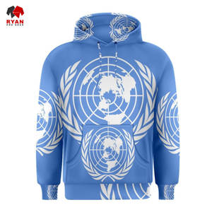 Sweat-shirts personnalisés avec logo pour hommes, 100% coton molletonné respirant, design ODM OEM, coupe classique pour l'hiver - Product Image 3