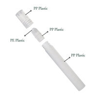 Fabricant taïwanais 10ml PP rouleau bouteille parfum parfum huiles de massage rechargeable rouleau sur bouteille