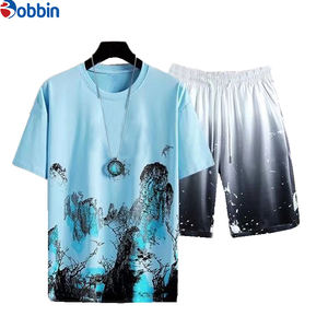 Conjunto Deportivo Cómodo Unisex, Conjunto Corto para Hombre, Nueva Colección de Verano, Personalizado, Conjunto Deportivo para Hombre de Talla Grande, Transpirable - Product Image 6