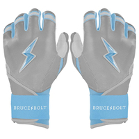 Guantes de Bateo Brucebolte de Nuevo Estilo, Cuero Suave de Cabretta, Guantes de Bateo de Béisbol Personalizados, Ligeros y Transpirables