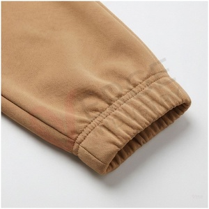 Veste de survêtement marron pour homme, manches longues, col montant, fermeture éclair sur le devant, couleur unie, respirante, coupe décontractée, pour l'automne - Product Image 6