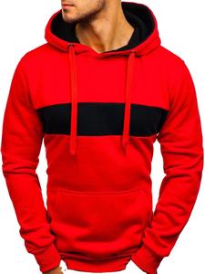 Sudaderas con Capucha de Forro Polar Tricolor de Alta Calidad para Hombre, 100% Algodón, Estilo Casual de Invierno, Diseño OEM, Color Liso - Product Image 3