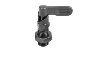 Goupille d'indexage filetée à verrouillage par came en oxyde noir, fixation sur mesure, pièces de machines usinées CNC - Product Image 3