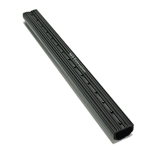 Personnalisé ABS PVC Mat Finition à fente Profilé d'espacement à bord chaud pour extrusion Panneau de verre en plastique Vitrage pour élimination de l'humidité OEM - Product Image 1